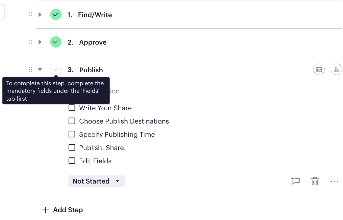 Manage tasks – Support Help Center