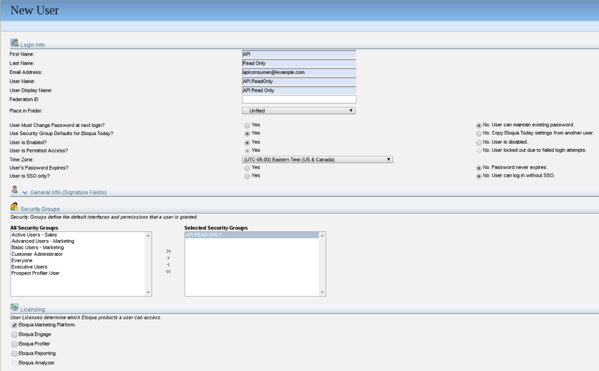 Integrate analytics with Eloqua – Support Help Center