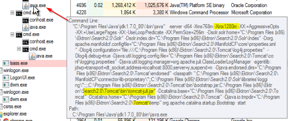 Java Memory Heap Limits Causing Issues With Solr Crawls Completing 
