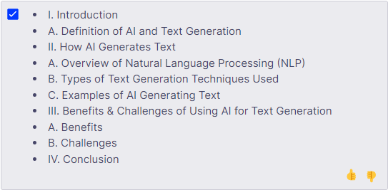 Generate-AI-text-outline-select-result.png
