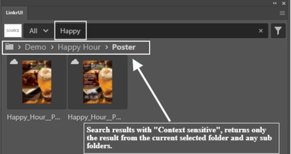 LinkrUI-context-sensitive-search.png