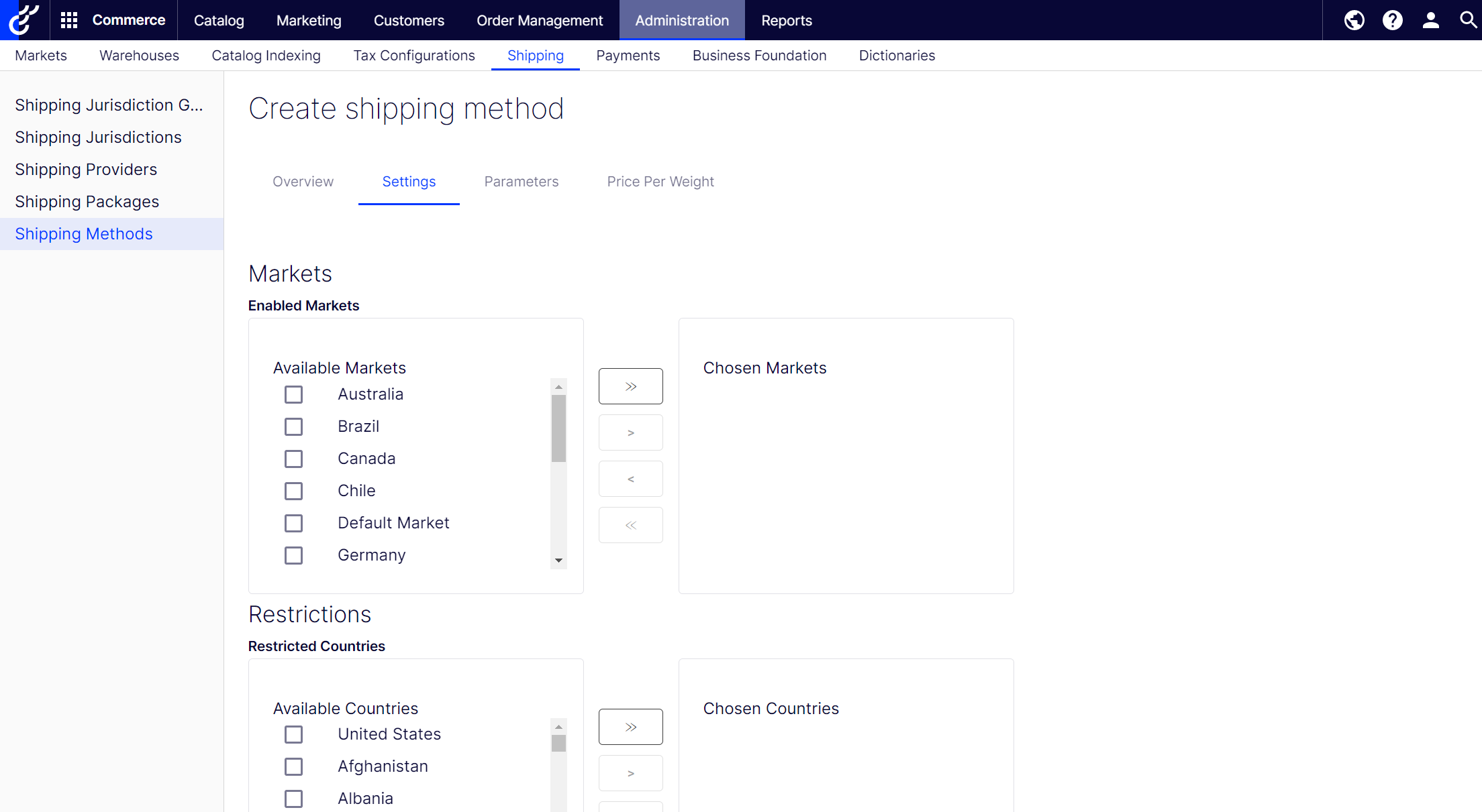 CustomizedCommerce_ShippingMethodsSettings.png