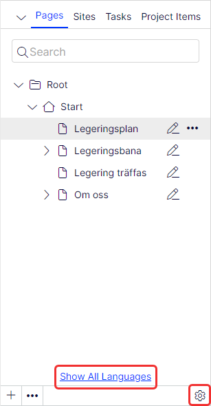 view only translated pages