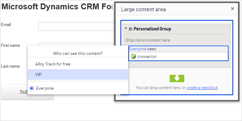 Personalize Microsoft Dynamics form