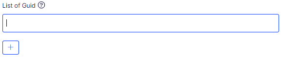 Guid List type