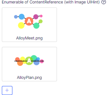 Enumerable of ContentReference List type (with Image UIHint)