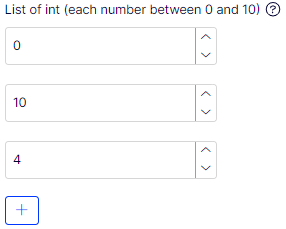 Add or delete Inline Block List type