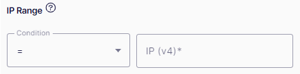 IP Range Criteria
