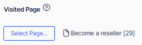 Visited Page Criteria