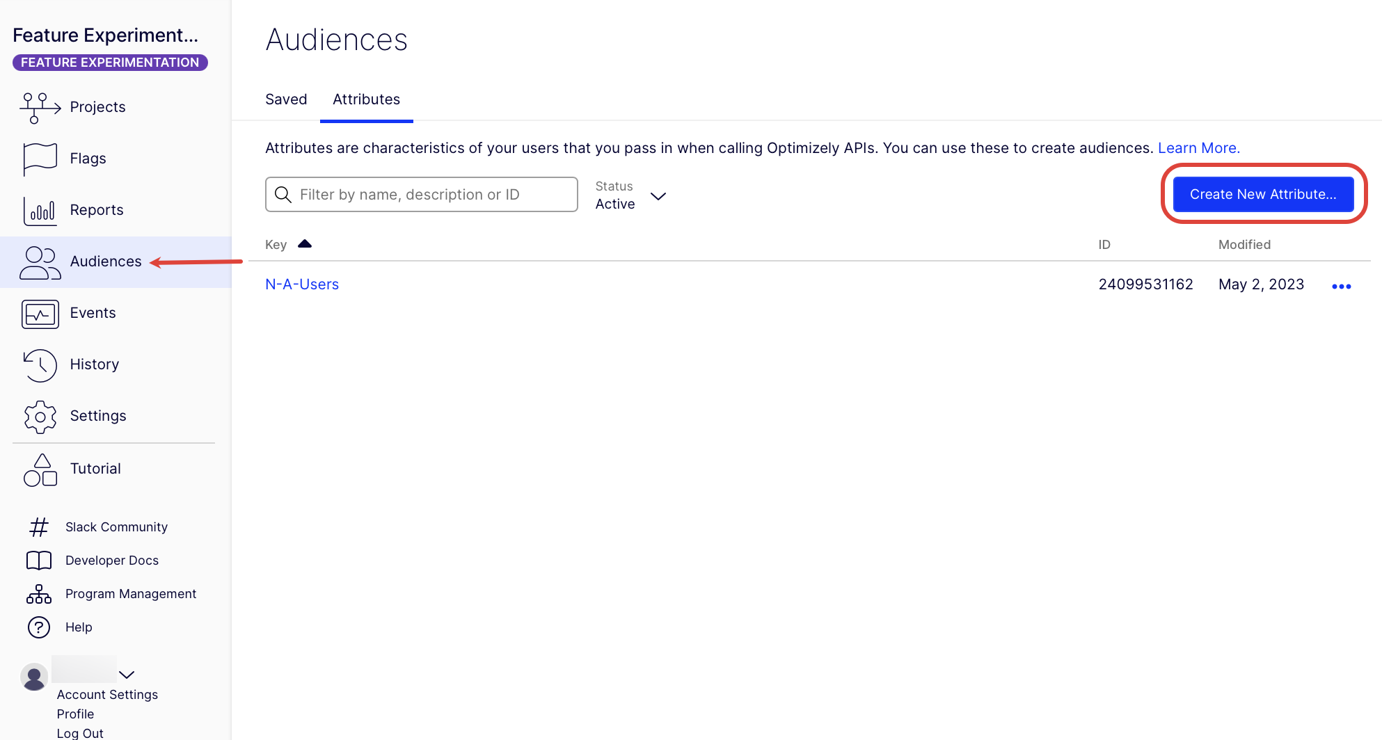 Create New Attribute