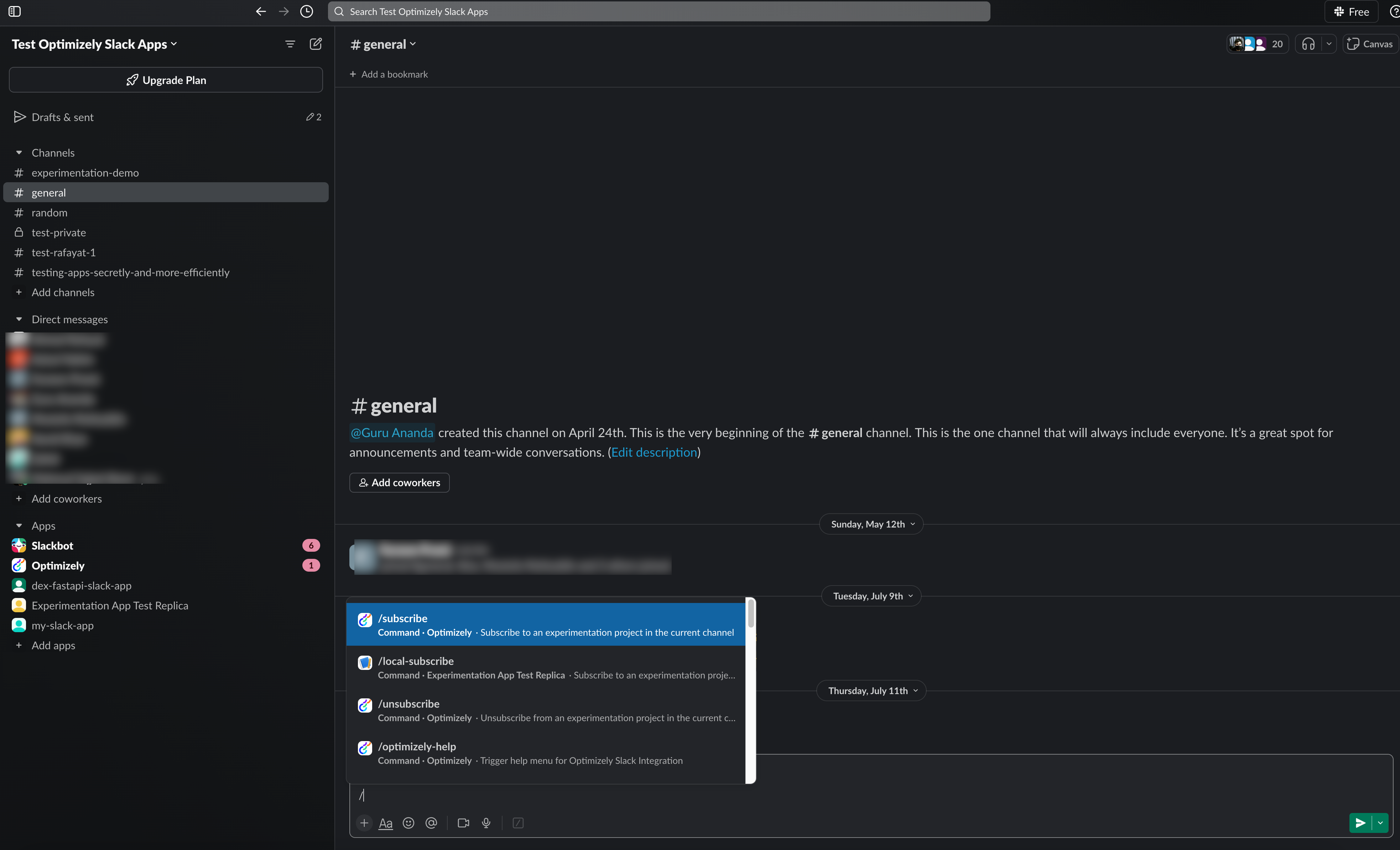 Subscribe to project