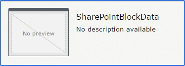 SharePointBlockData block