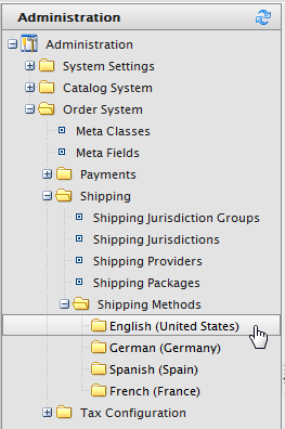 Image: Selecting Shipping