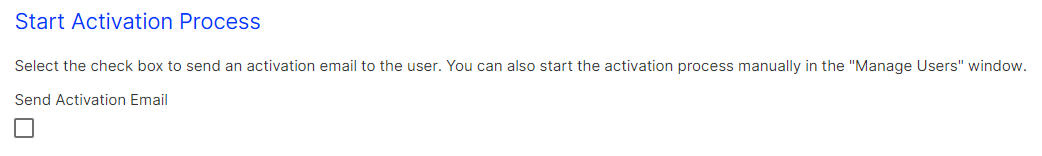 Image: Send activation email