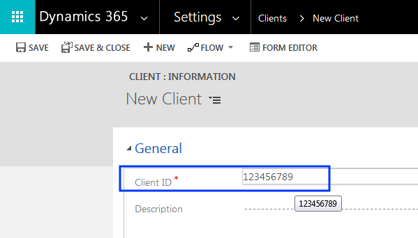Image:&nbsp;Client ID