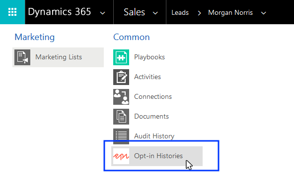 Image: Opt-in Histories