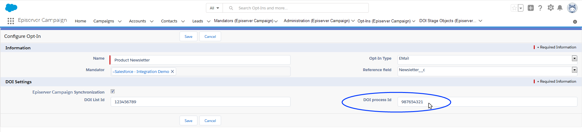 Image: Opt-in ID