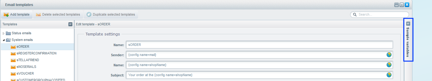 Image: View variable information 1