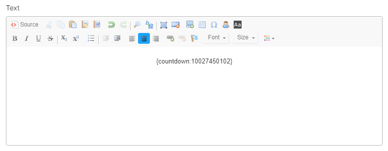 Image: Center field function