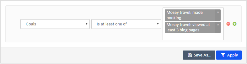 Image: Insight dashboard filters