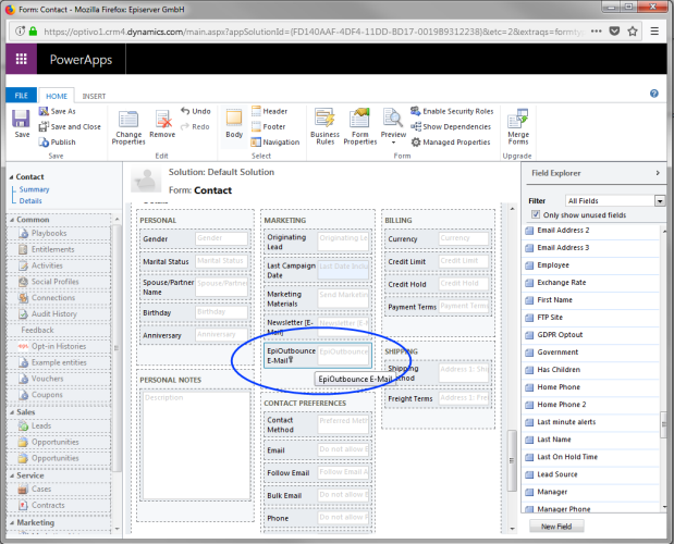 Image: Select advertising consent
