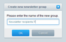 Image: Enter group name
