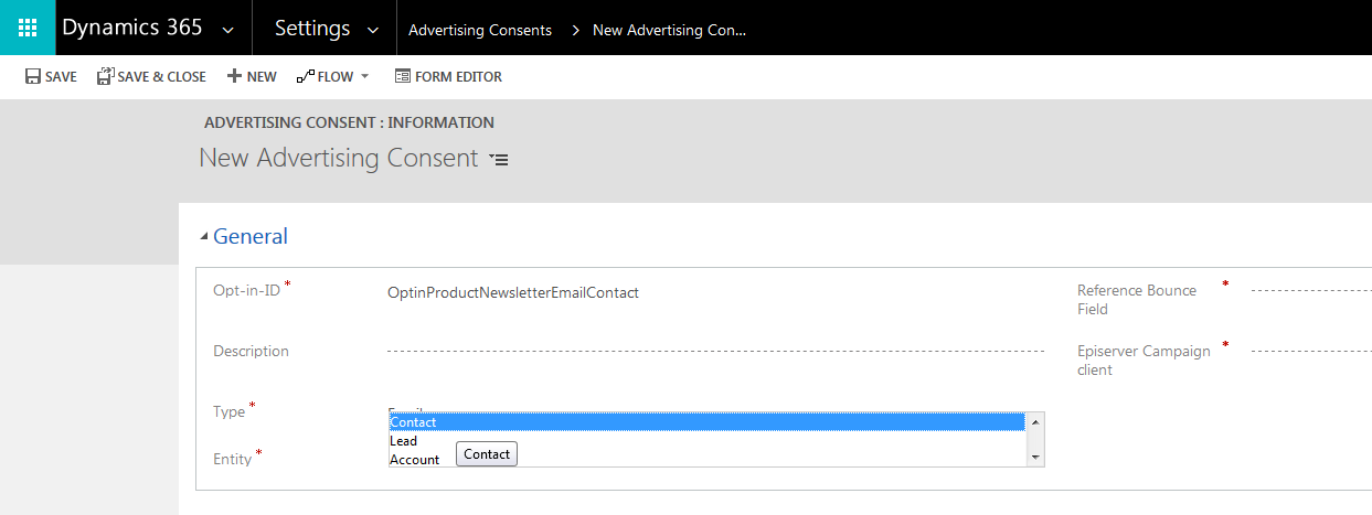 Image: Select entity