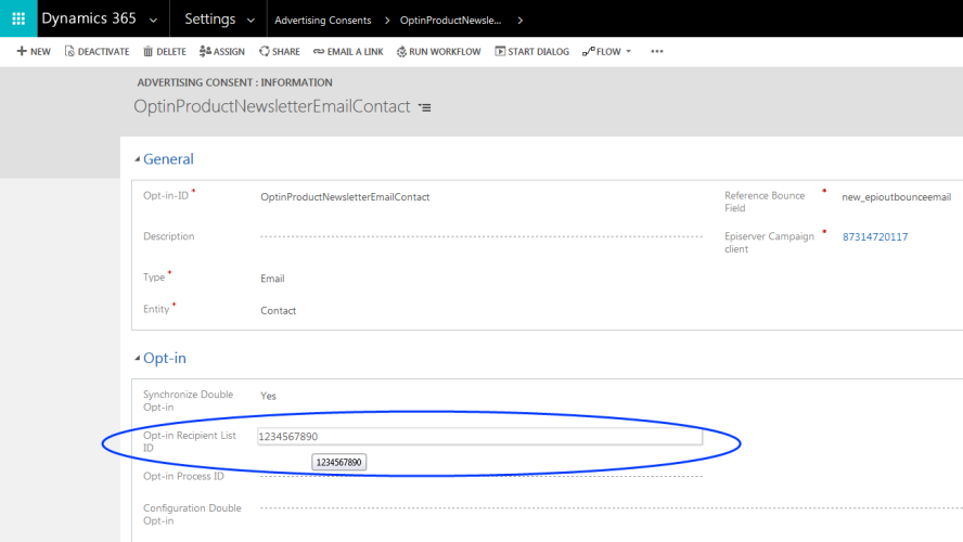 Image: Field Opt-In Recipient List-ID