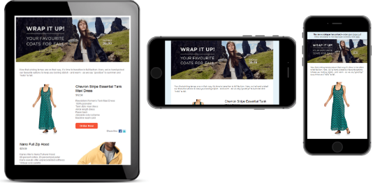 Image: Display of mobile version