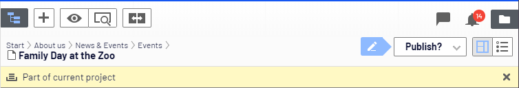 Notification bar