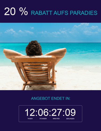 Bild: Countdown Timer