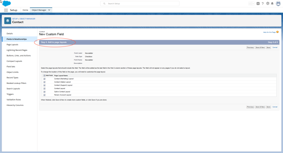 Bild: Schritt 4. Zu Seitenlayouts hinzufügen