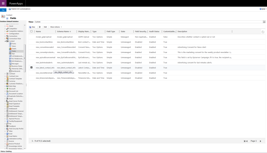 Bild: Datums- und Zeitfeld aufrufen