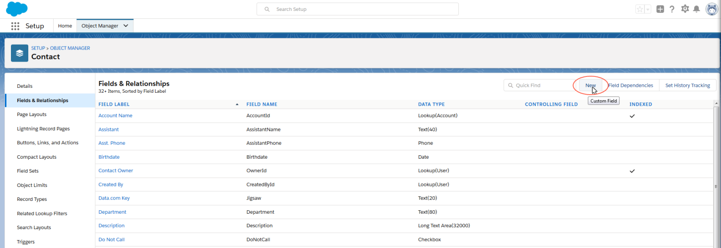 Bild: Neues Referenzfeld