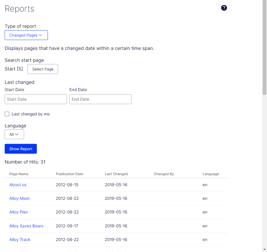 CMS12-reports-changed-pages.png